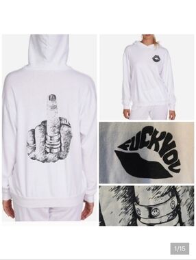 Lauren Moshi F*ck You Pullover Hoodie